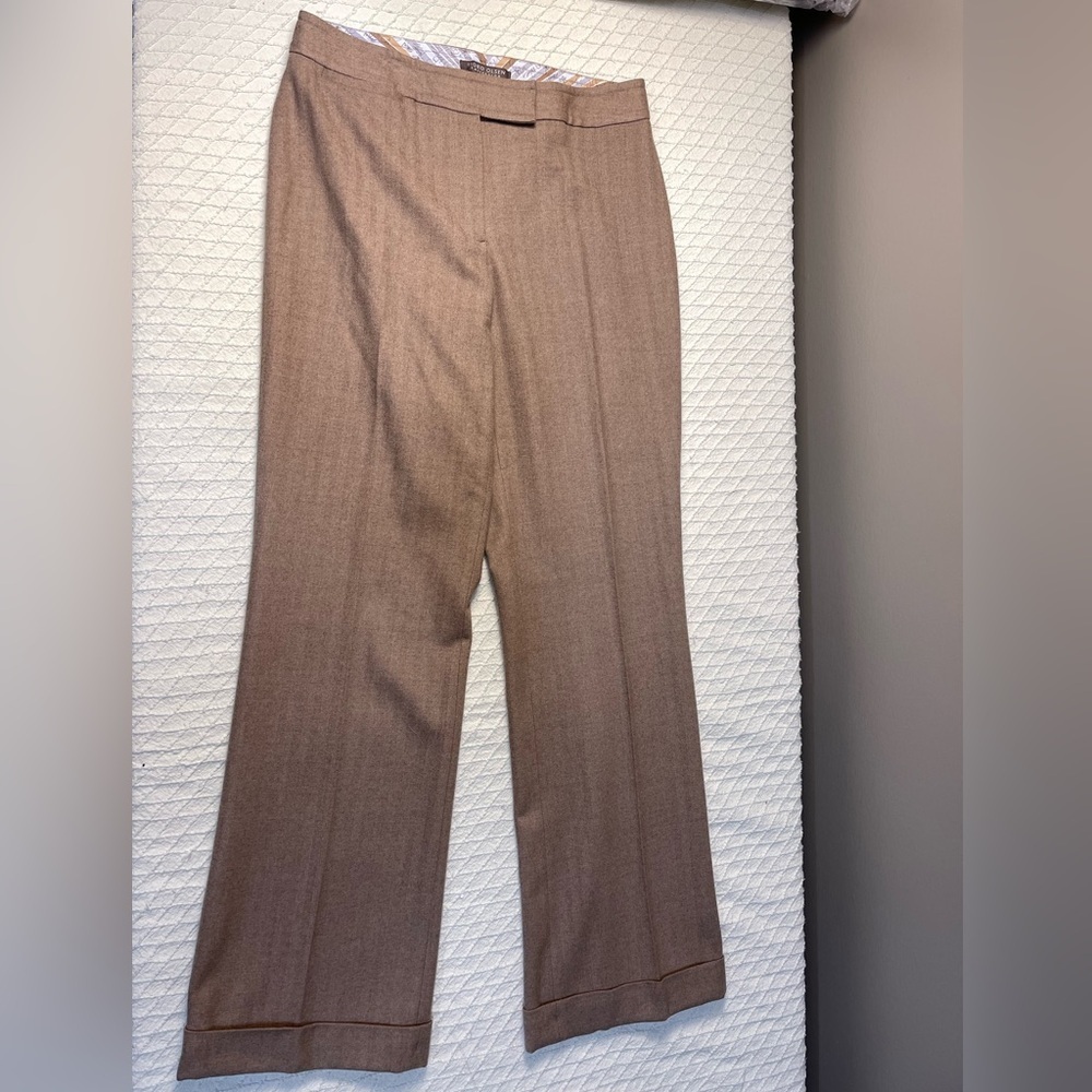 Sigrid Olsen Women's Brown Dress Pants